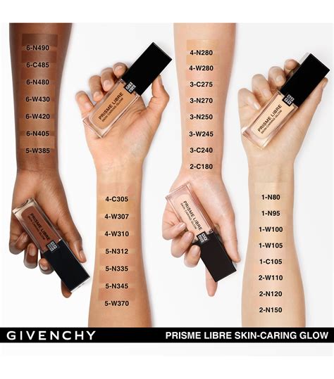 givenchy prisme libre skin caring glow foundation